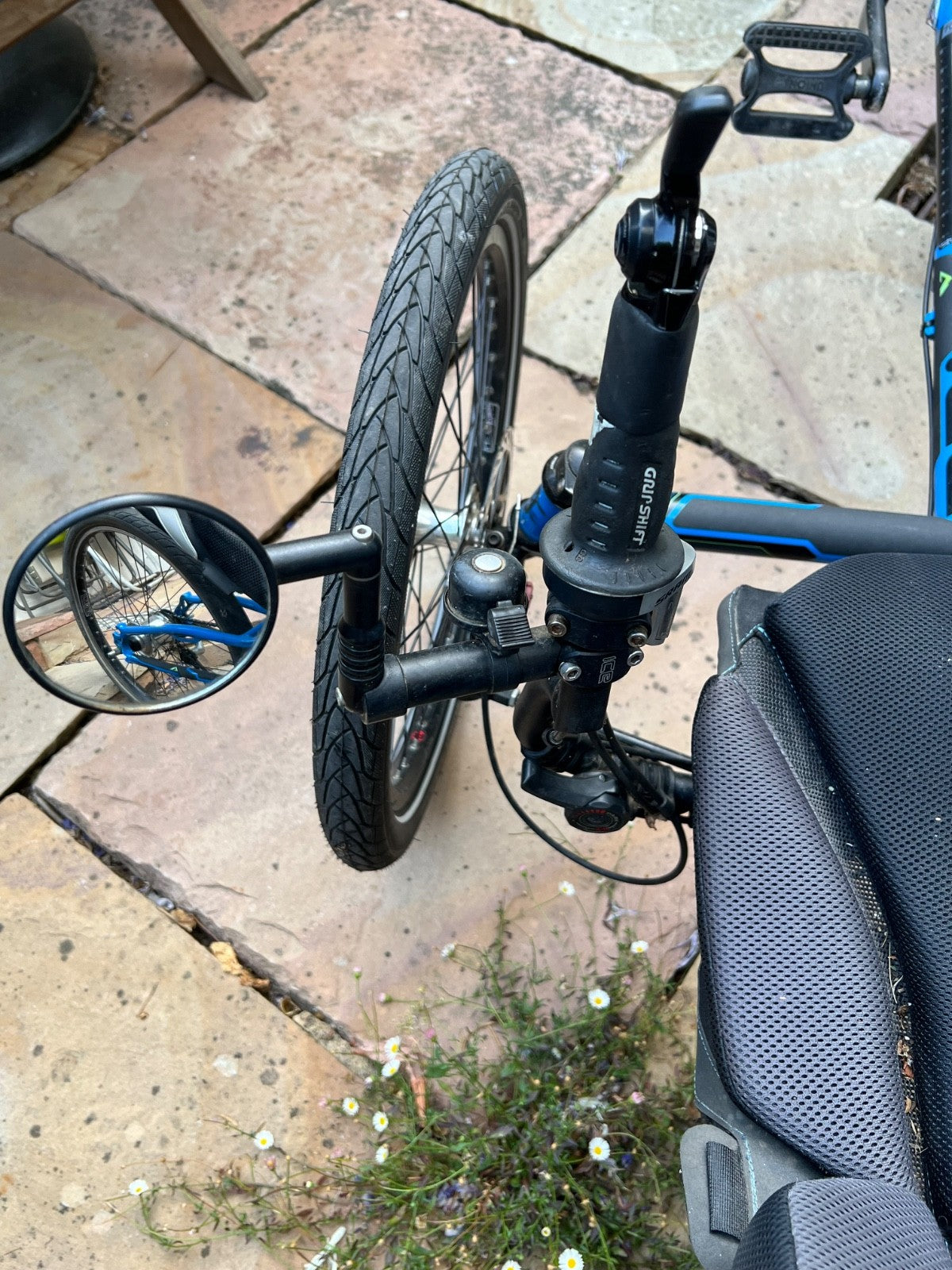 2017 ICE Adventure Recumbent folding Trike. Hub gears, Ergo Luxe Seat.