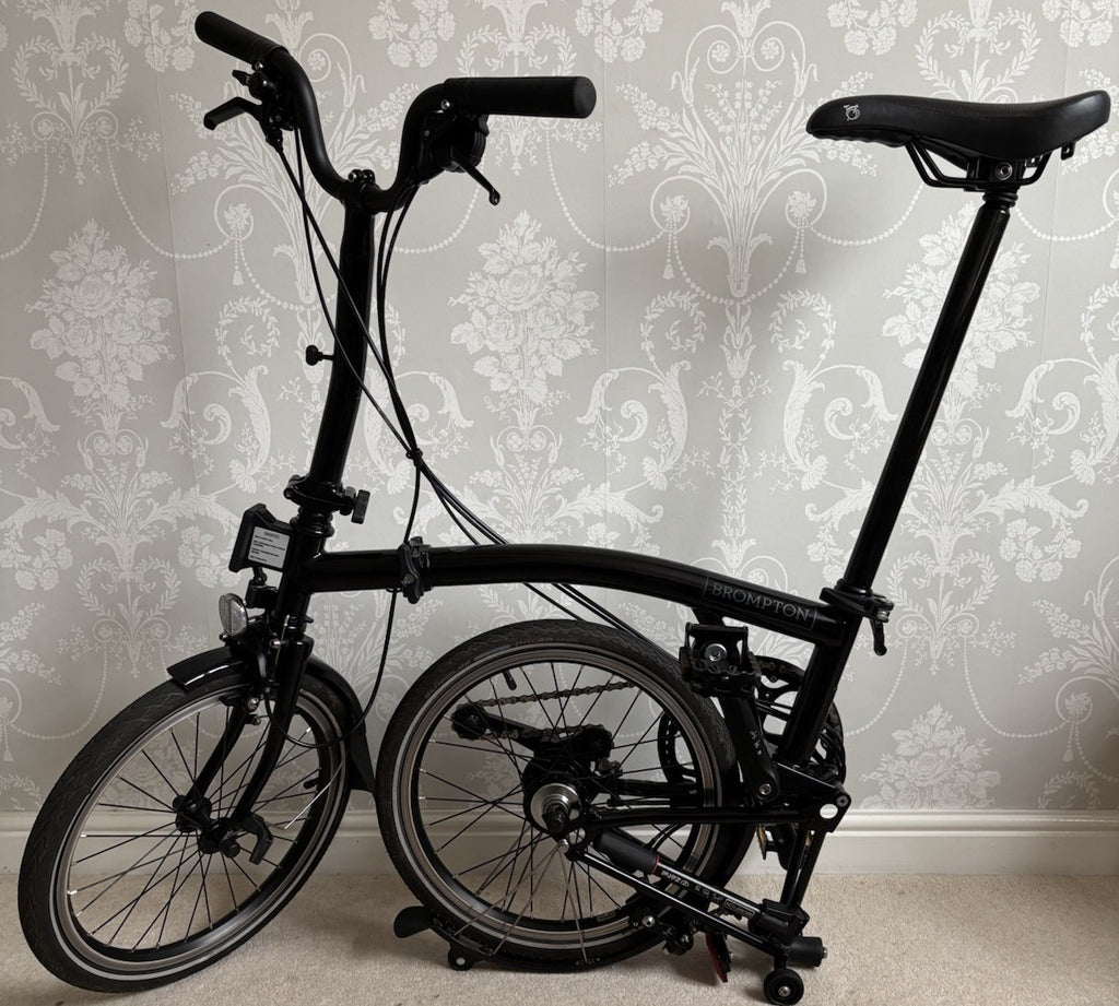 2022 Brompton C Line 6 Speed Black Edition Folding bicycle - Test Ridden Only