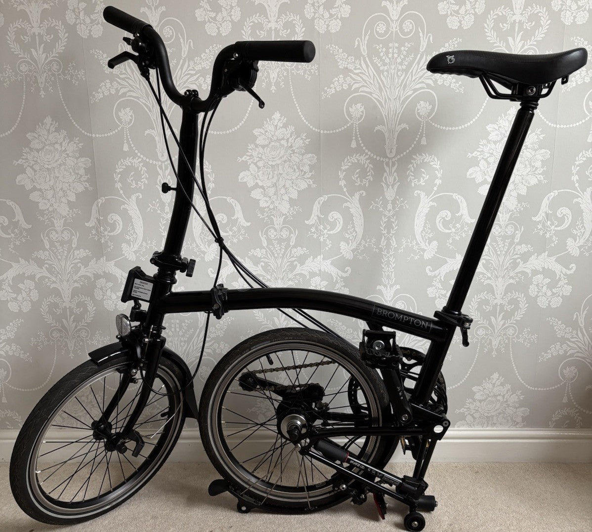 2022 Brompton C Line 6 Speed Black Edition Folding bicycle - Test Ridden Only