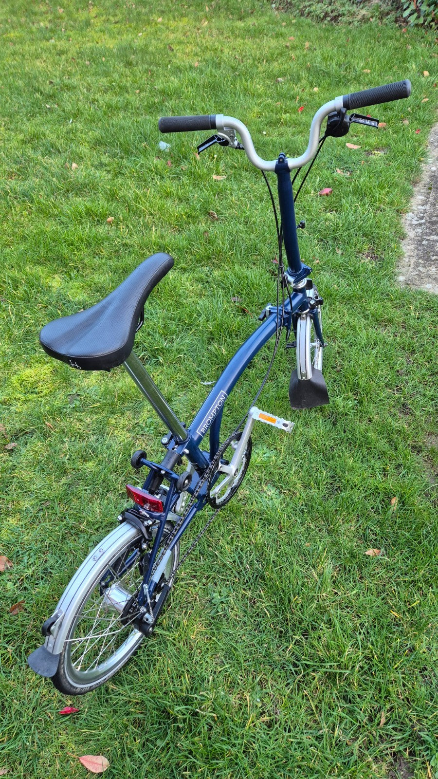 Brompton M3L 2018, 3-Speed, Blue, Great Condition