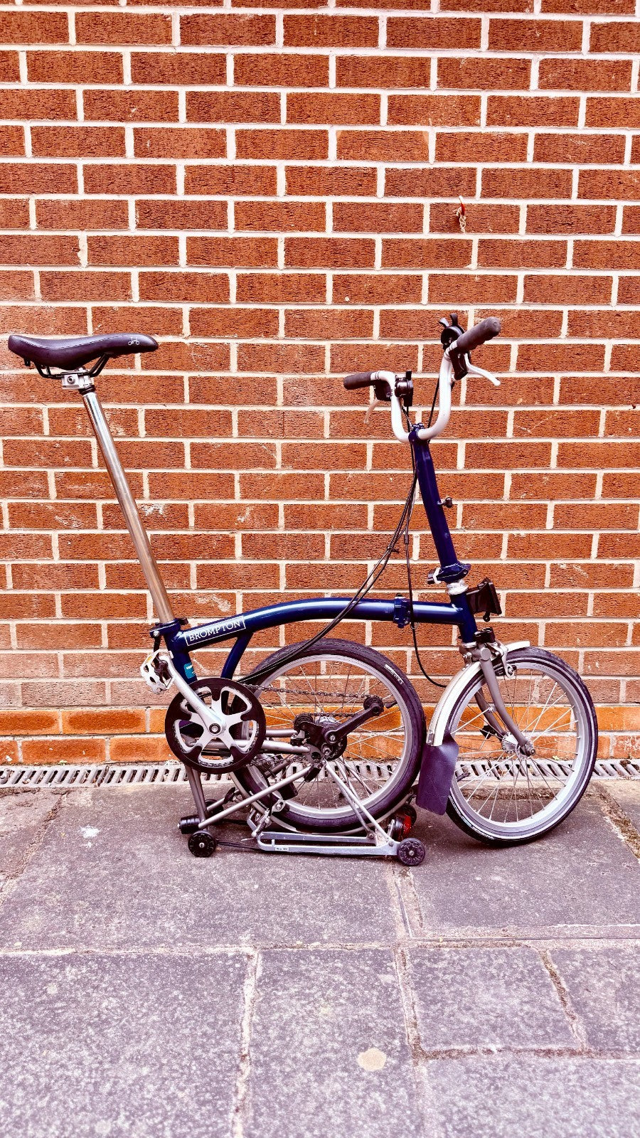 Brompton M6L-X Titanium C Line 6 Speed Very Good Used Condition FREE POSTAGE