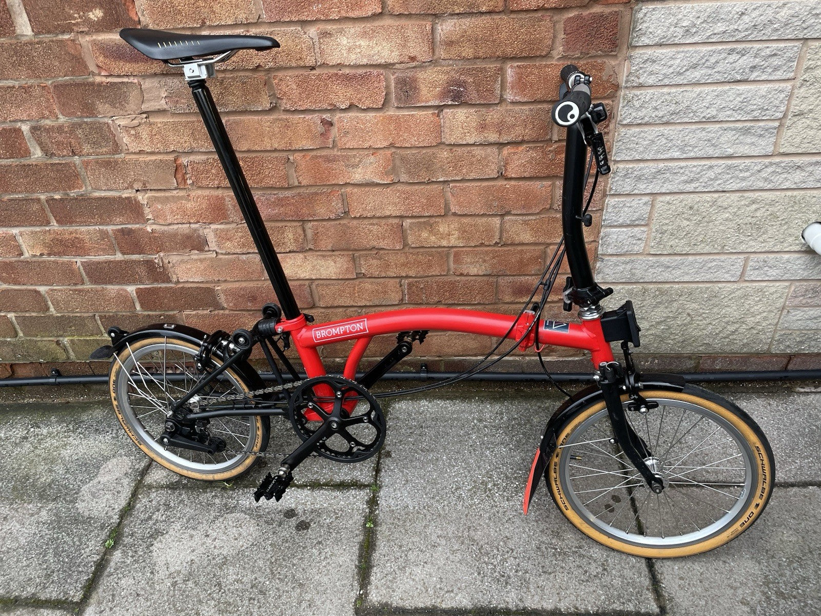 Brompton S2L Black Edition Folding Bike WITH UPGRADES