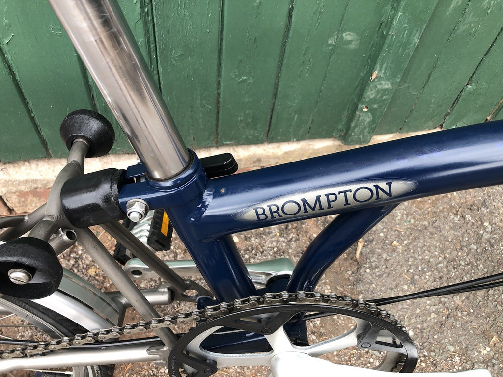 BROMPTON SUPERLIGHT - TITANIUM REAR TRIANGLE AND FORK - 2 Speed