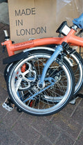 Brompton C Line Explore S6L cloud/ coral worldwide 🌐 shipping