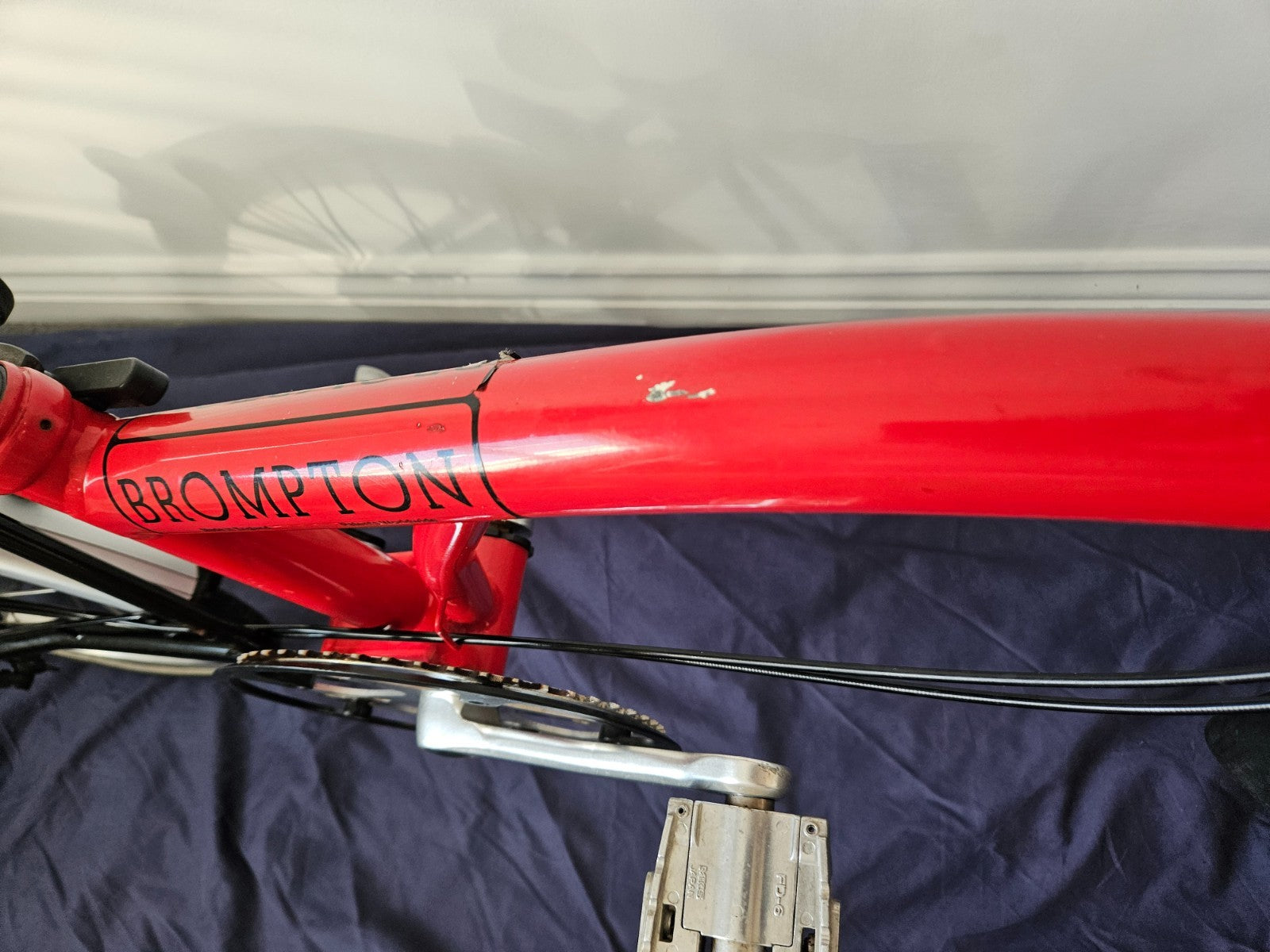 Brompton Vintage Project for restoration - Red - 1997