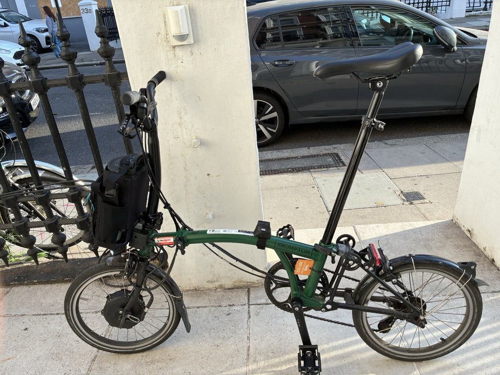2025 Brompton E C Line 4 Speed Folding Bike (New Battery) Great Condition