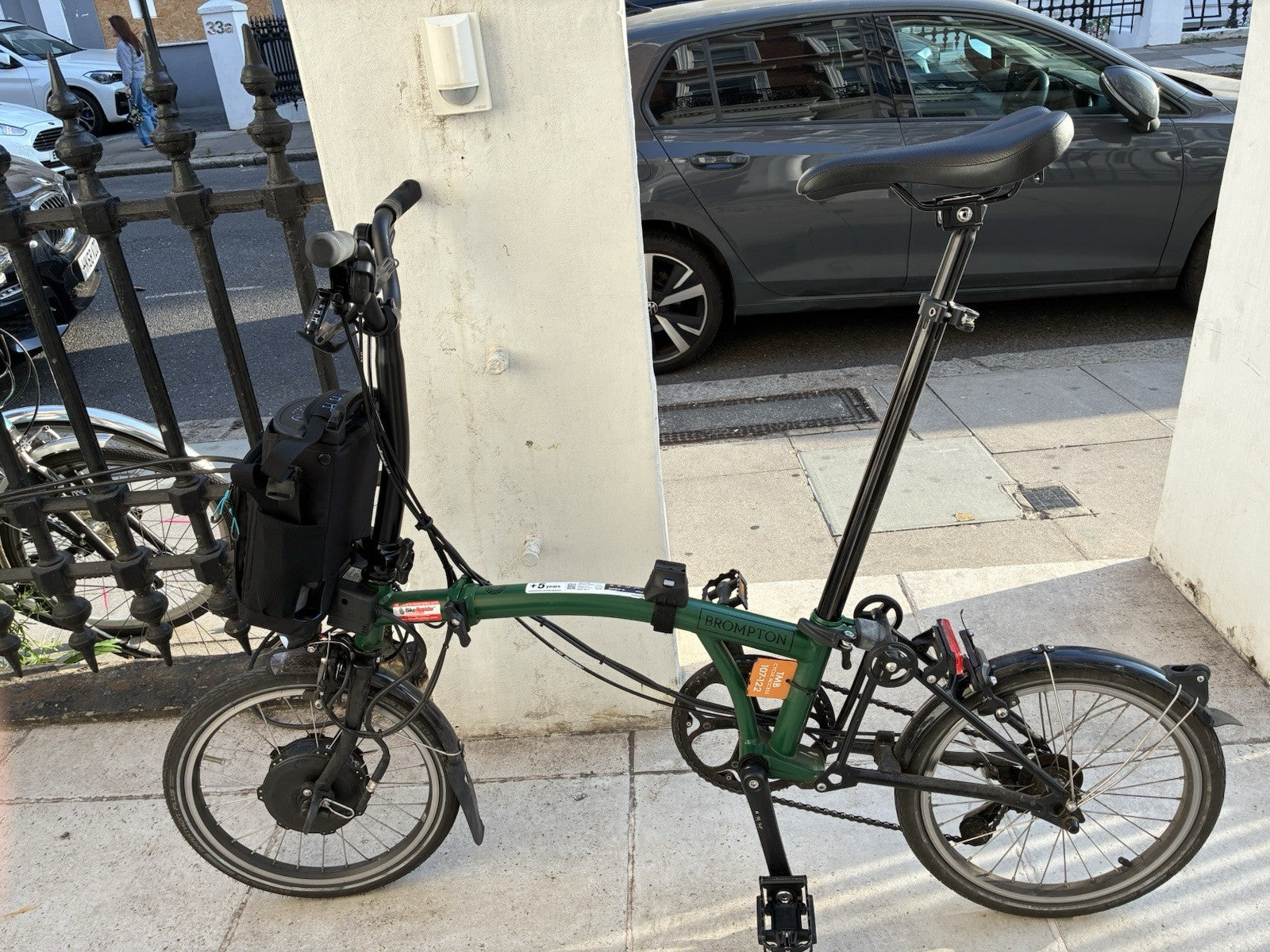 2025 Brompton E C Line 4 Speed Folding Bike (New Battery) Great Condition