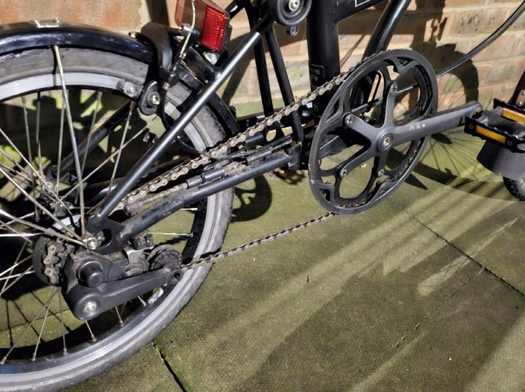 Brompton C Line Black Edition 2024 Folding Bike 2 Speed – Good Condition