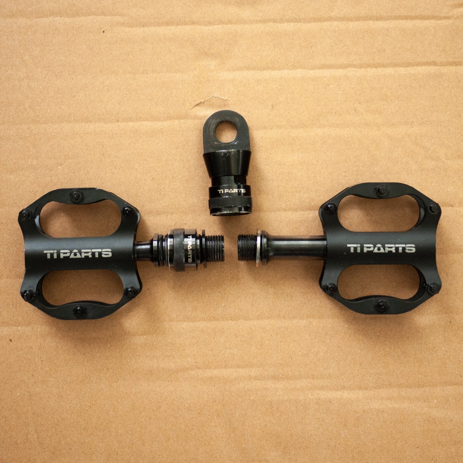 Brompton Ti Parts Workshop Single Quick Release Mini Pedal Titanium Pedal Holder