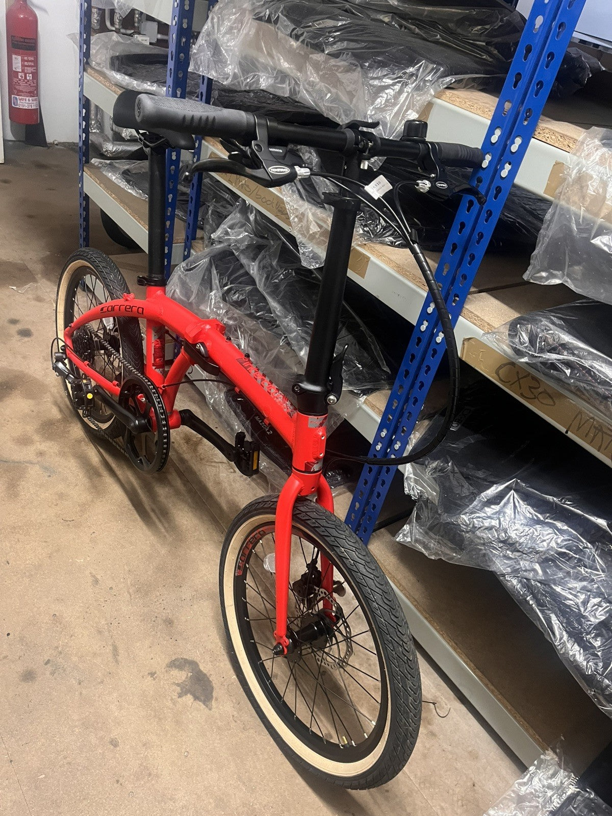 Carrera Intercity Disc 8-Speed Folding excellent condition