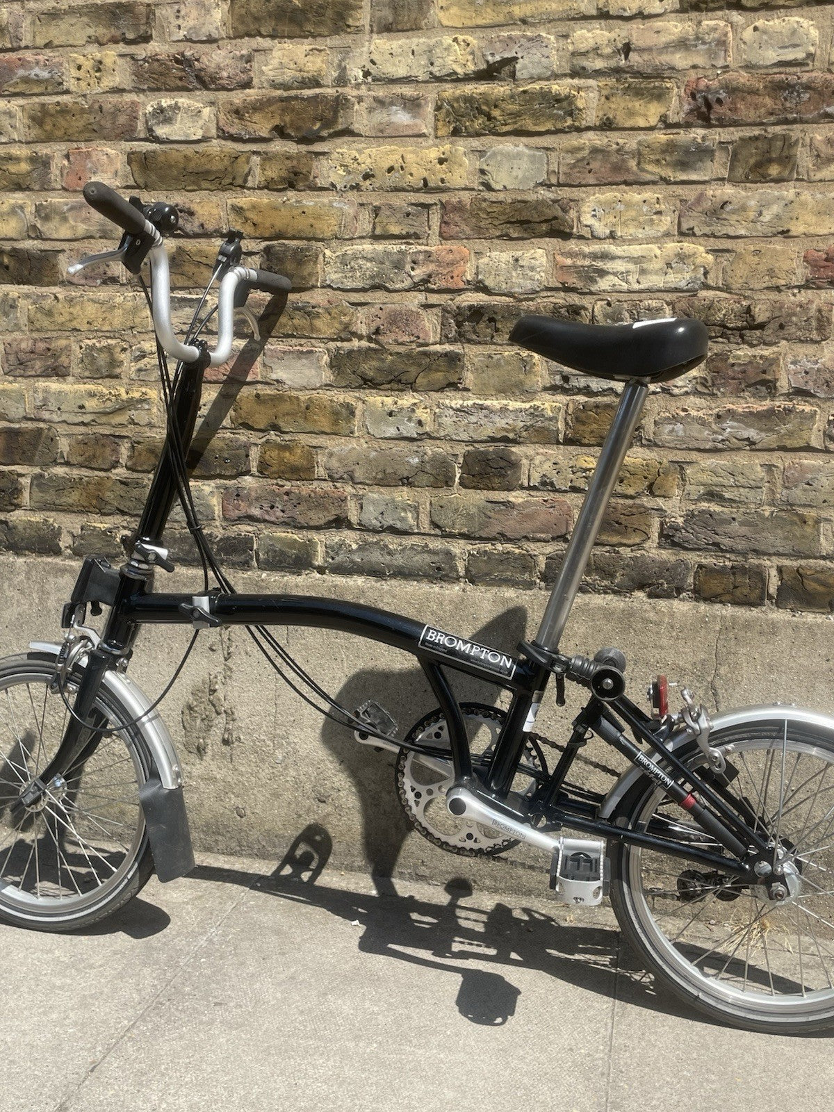 Brompton M6L Folding Bike - Black