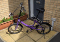 Tiger Foldaway 20" Wheel Folding Bike - 6-Spd Shimano - Purple - Great Condition
