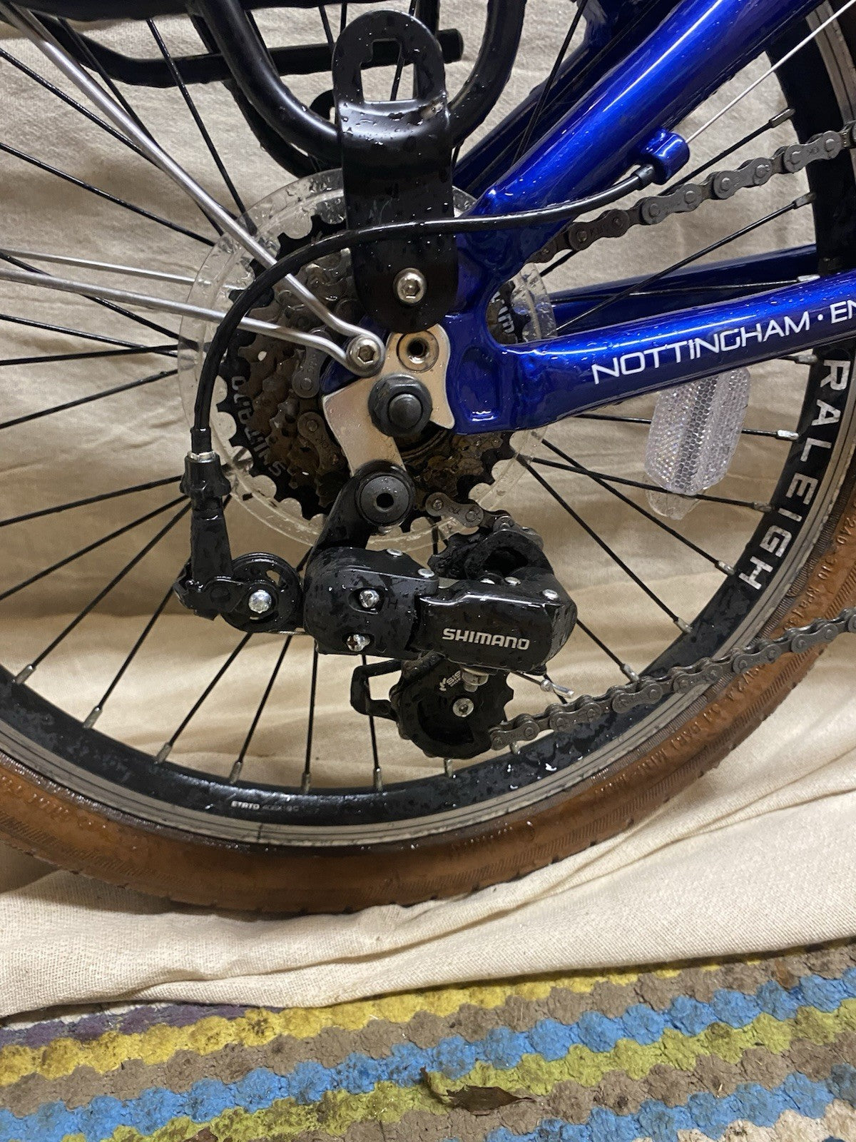 Raleigh Stowaway Folding Bike