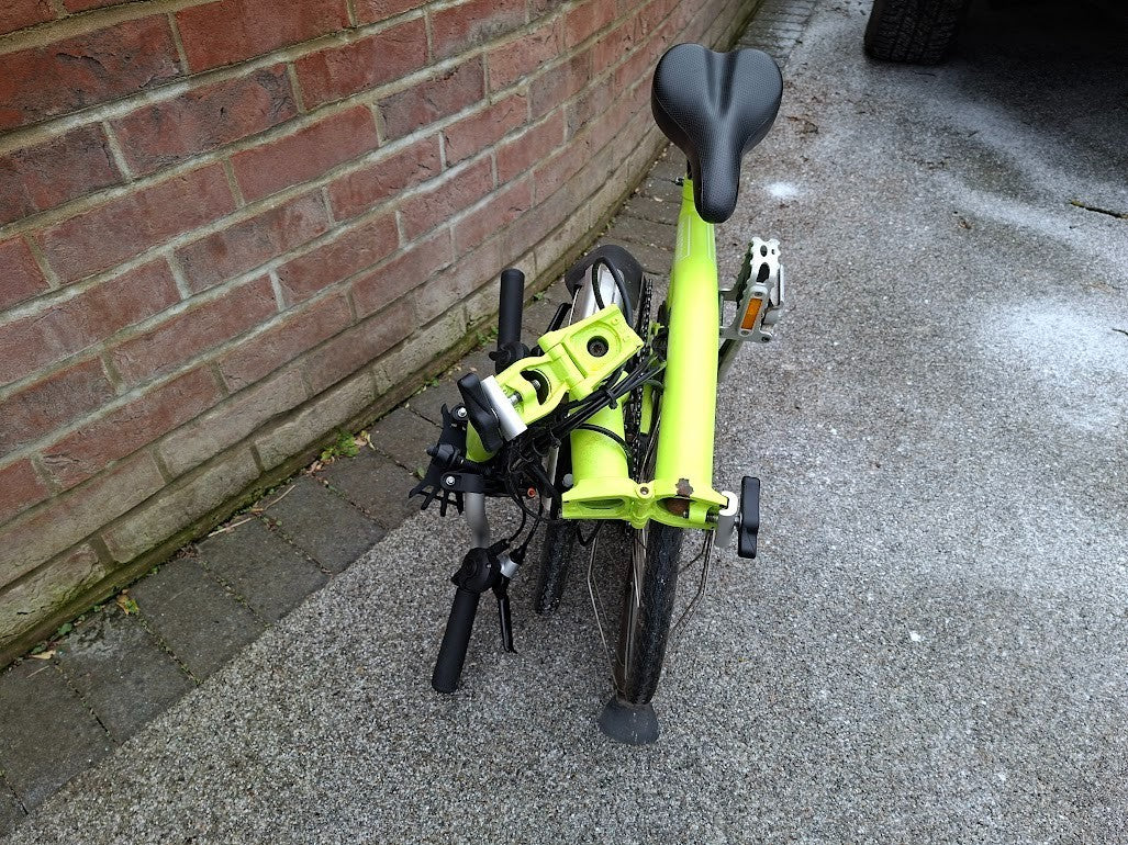 6-Speed Brompton M6L Folding Bike complete with Swytch