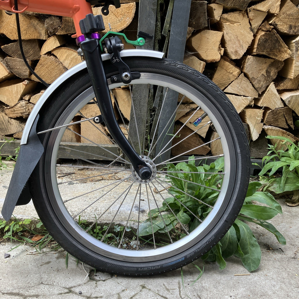 Brompton C Line Explore 2022 6 speed with rear rack