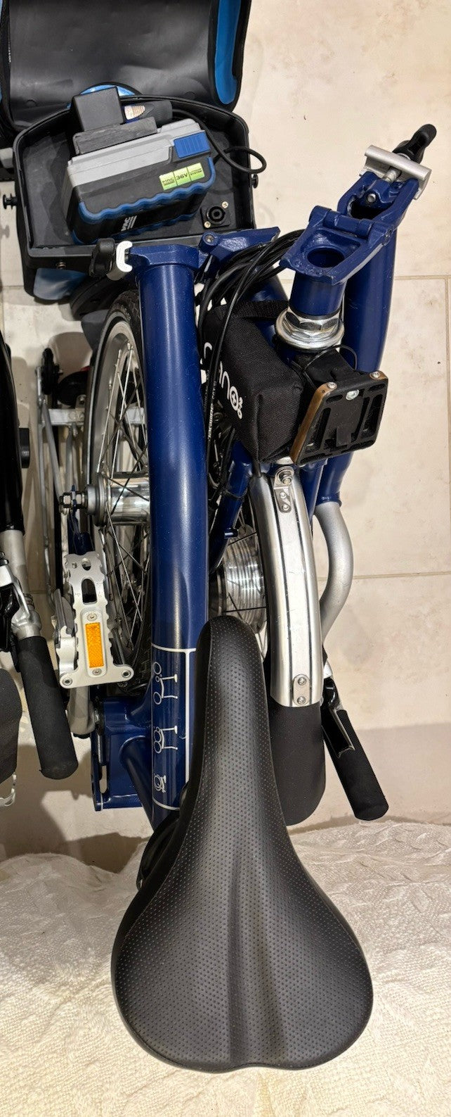 Brompton H6R C Line 6 Speed Folding NANO electric assist bicycle - Hardly Used