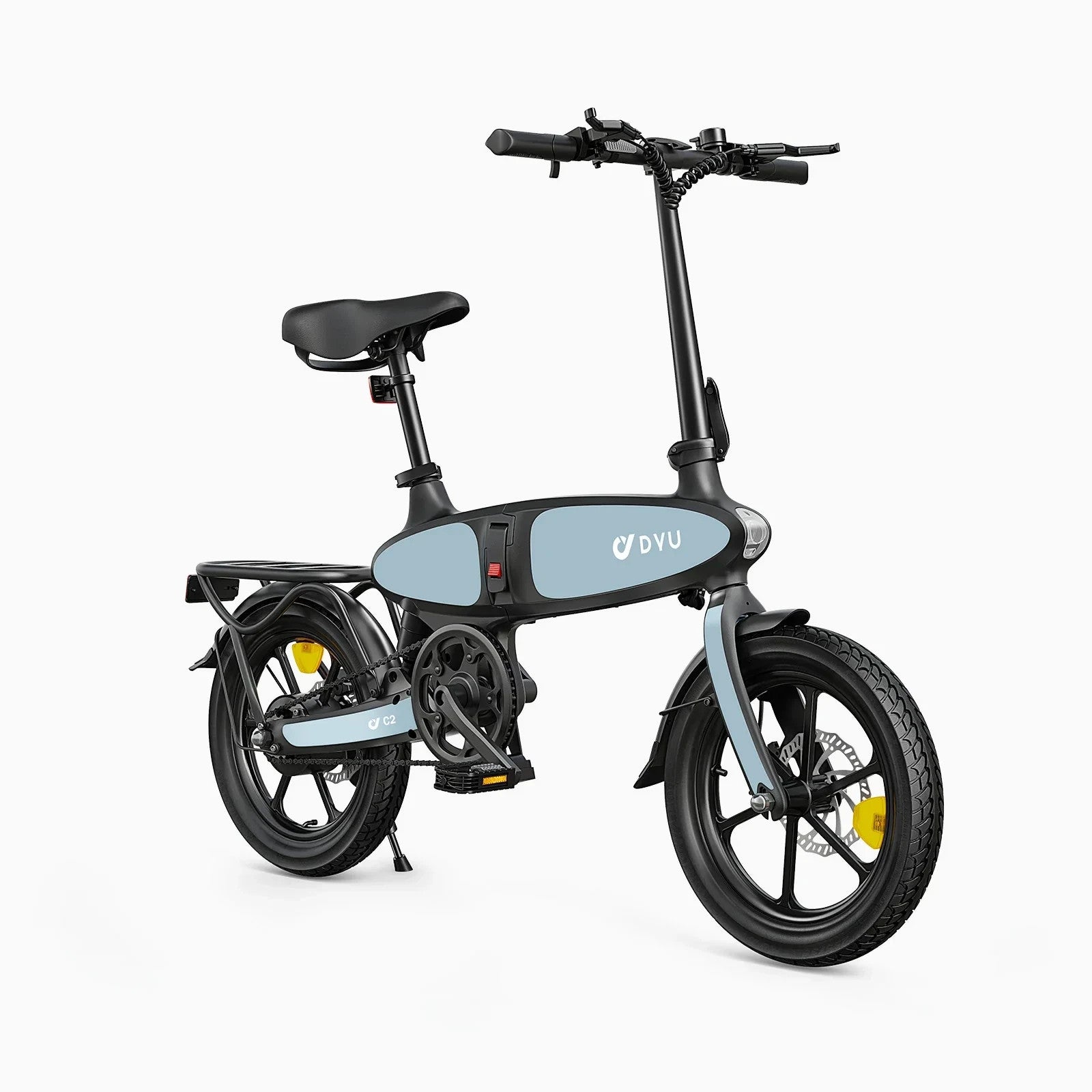 16" All Terrain 2.5" Folding Magnesium Alloy Bicycle bike, 250W,48V 7.5Ah-C2