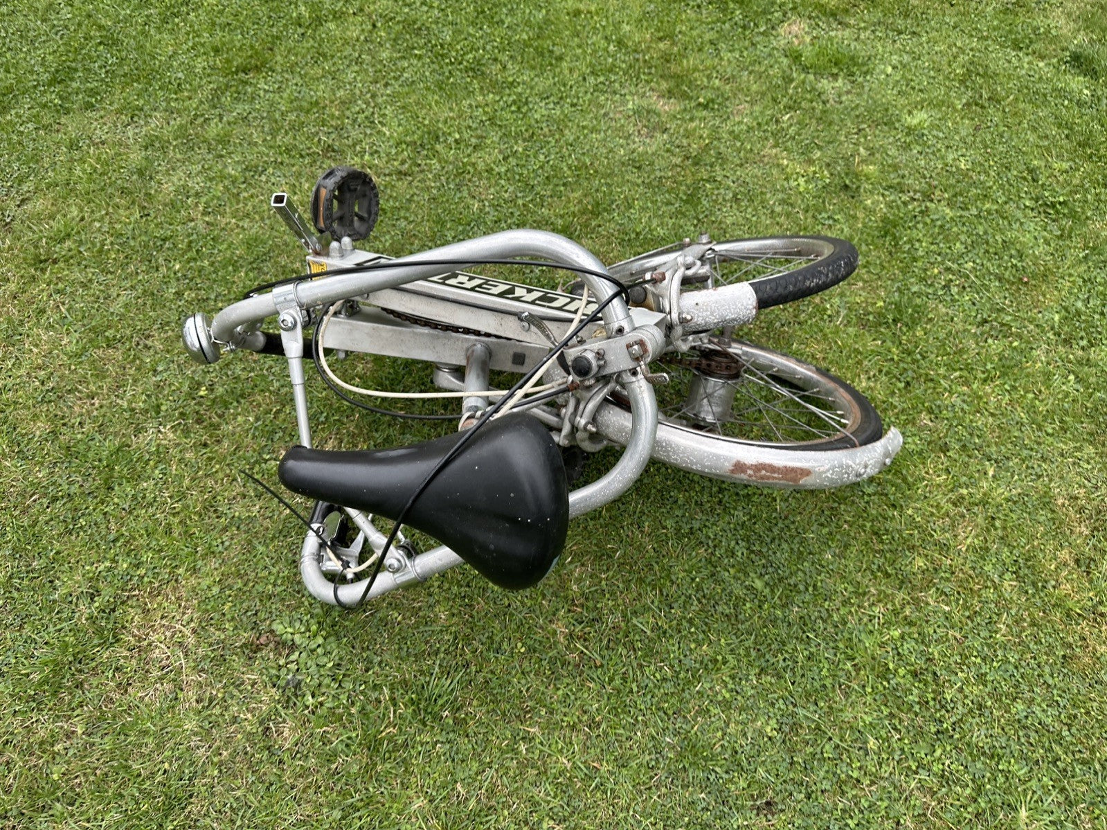 Vintage Bickerton Folding 3 Speed bike, ideal for shows and festivals
