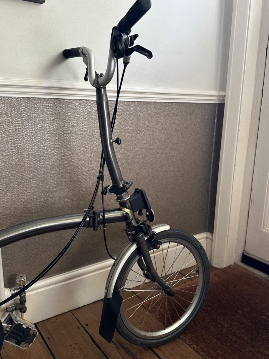 Brompton M3L raw lacquer