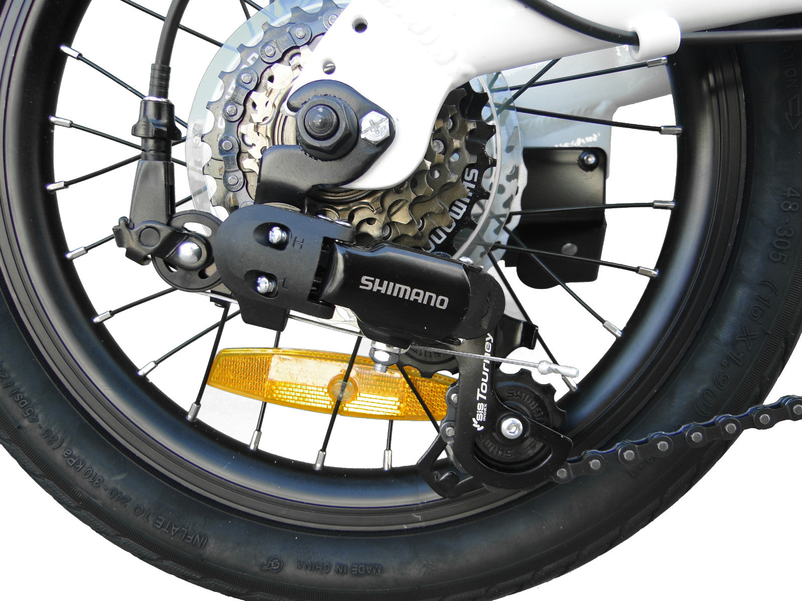 Ecosmo 16" Wheel Lightweight Alloy Folding Bicycle Bike 6 SP,Dual Disc-16AF02WR