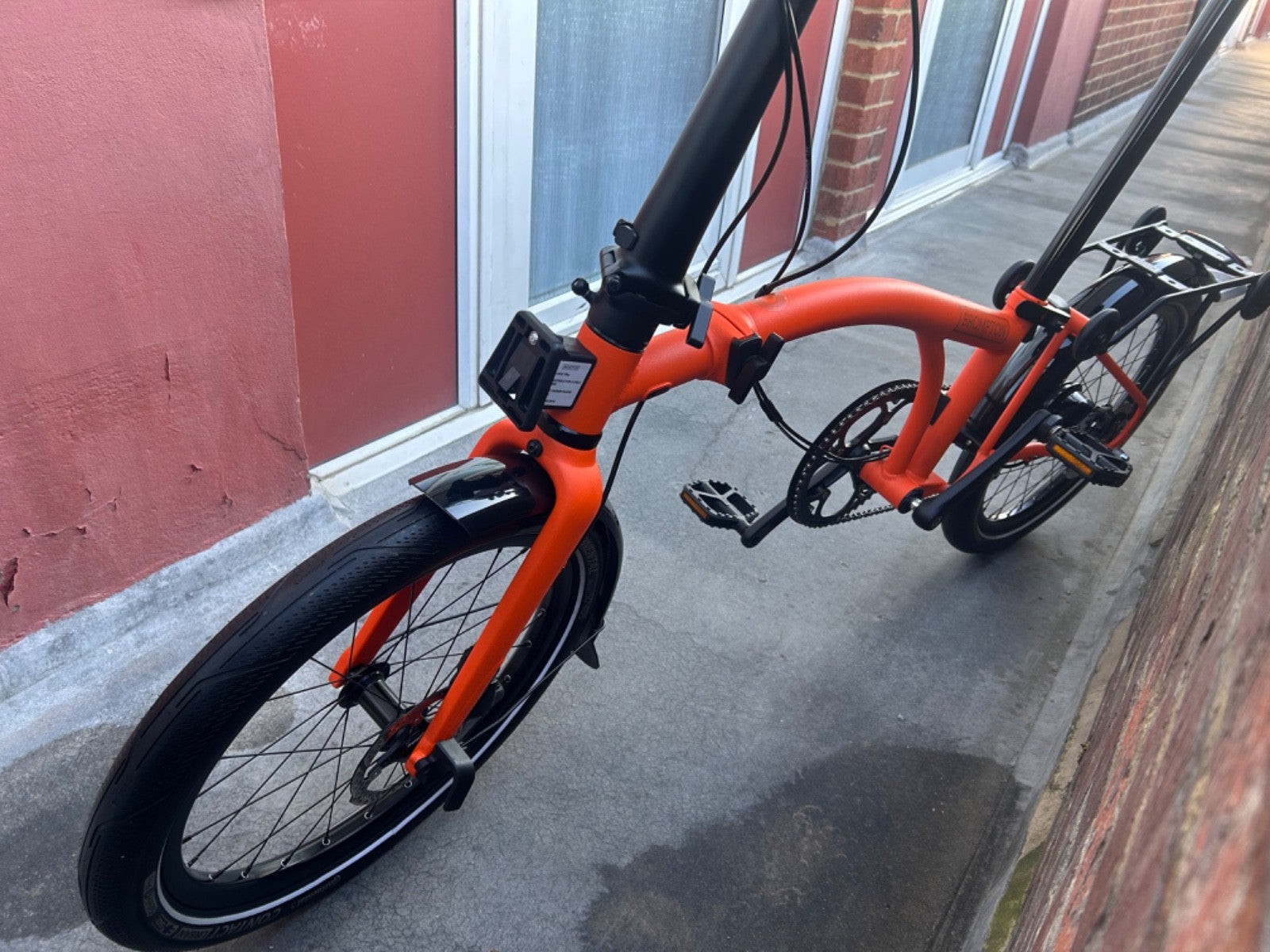 Brompton G Line 8 speed Folding Bike