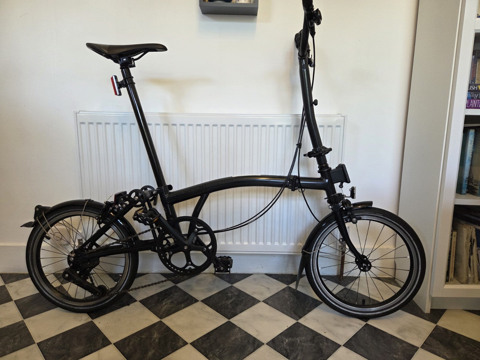 Brompton P Line Urban 4-Speed Folding Bike - Mid Bars - Paperwork Included
