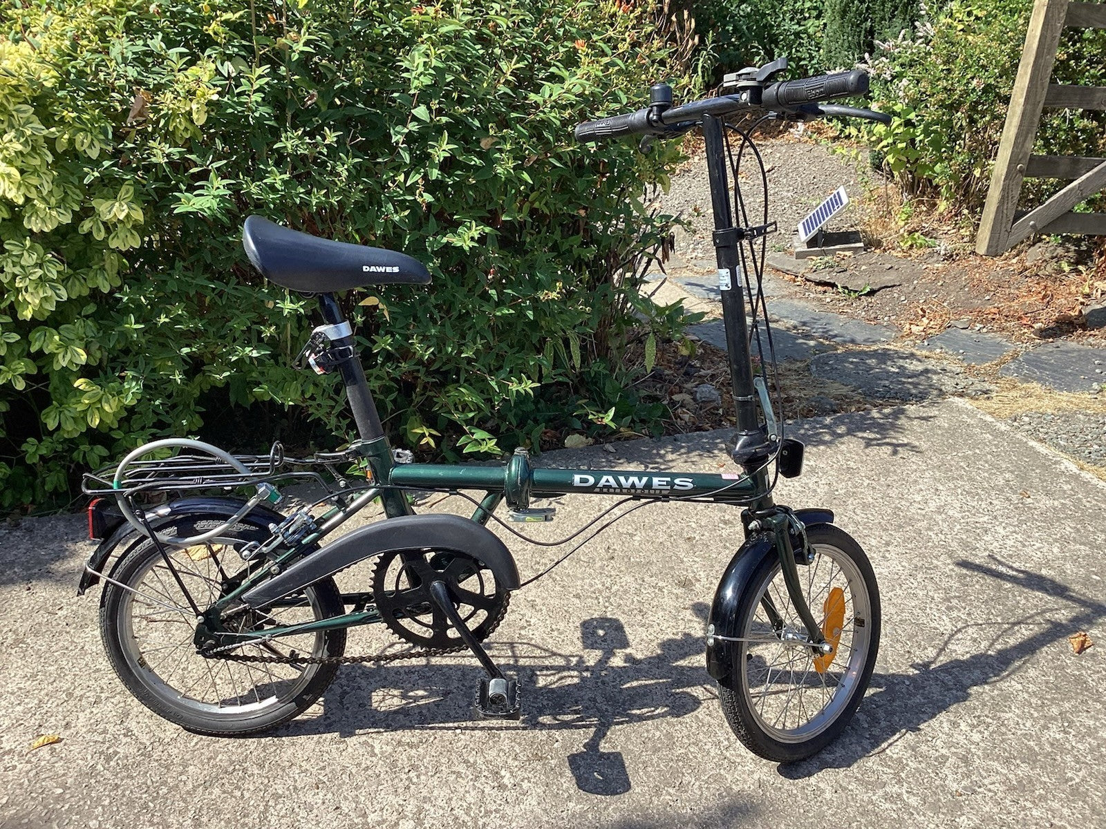 Two adult folding bikes