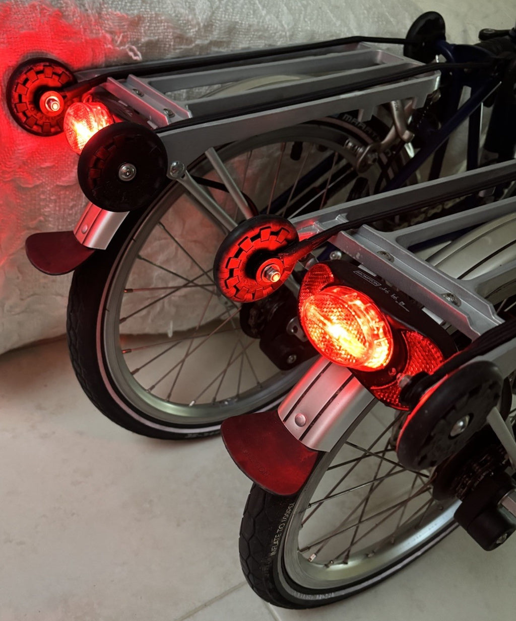 Brompton H6R + S6R C Line 6 Speed Folding NANO electric assist bicycles