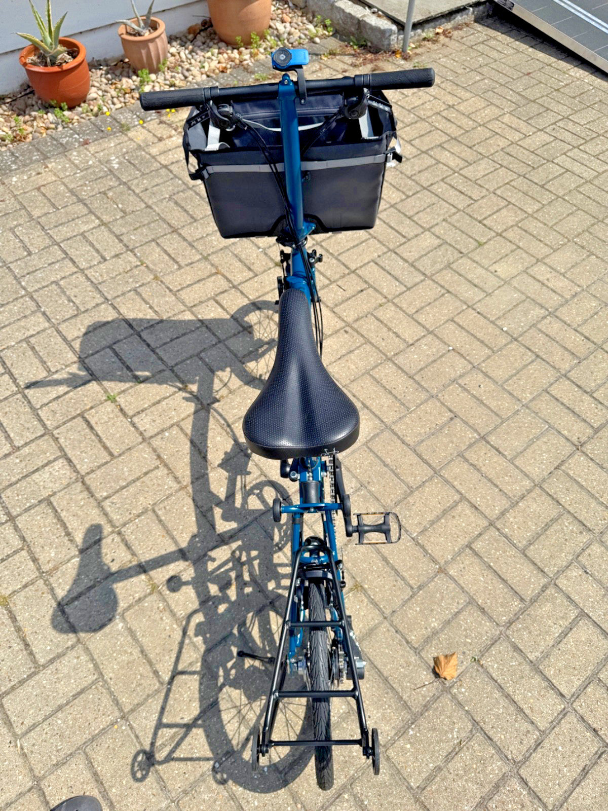 Brompton C Line Ocean 6 SPEED - Original British Folding Bike - with storage bag