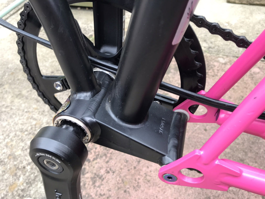 Brompton Folding Bicycle 3-Speed Many Upgrades Very Rare Mint Condition