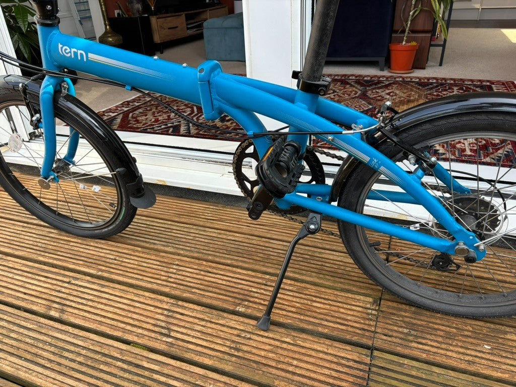 Tern Link B7 Folding Bicycle 20" - Blue - Good Condition