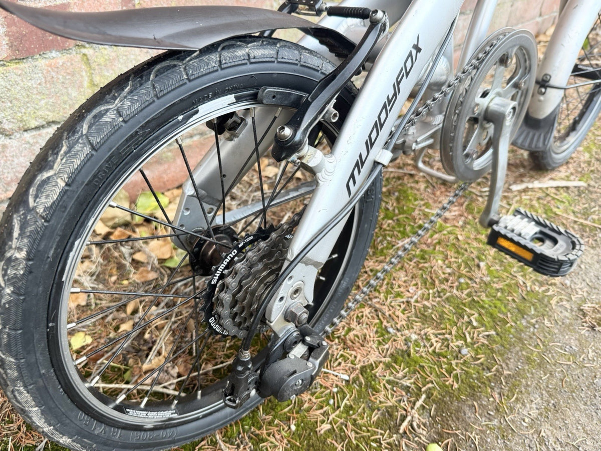 Muddyfox Switch 16 Folding Bike Silver Edition Good & Clean Condition