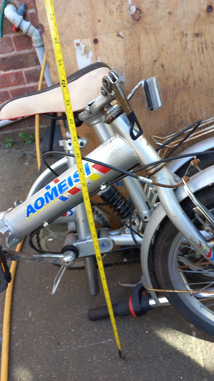 Aomeisi Folding Bike 5-Speed Suspension