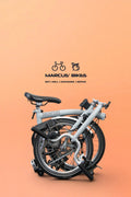Brompton M3L (C Line Utility) - Soft Grey