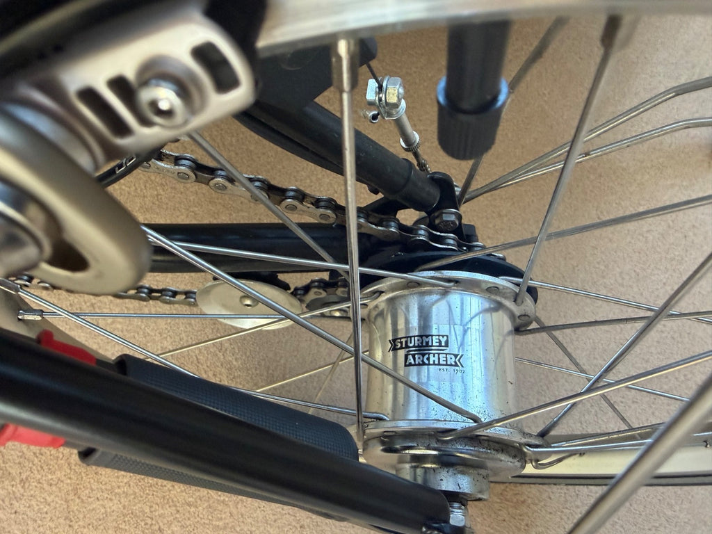 brompton M3L folding bike used only a handful of times, special factory order..