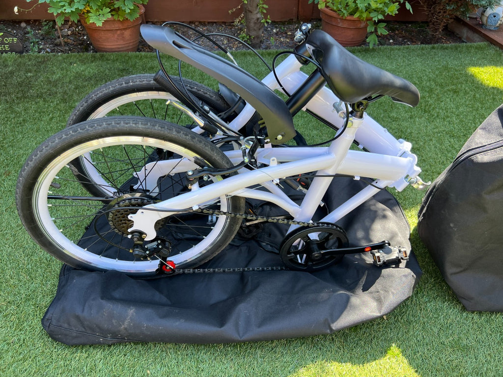 20" Folding Bike Adults Bicycle Lightweight Alloy Bicycle Folding City Bike UK