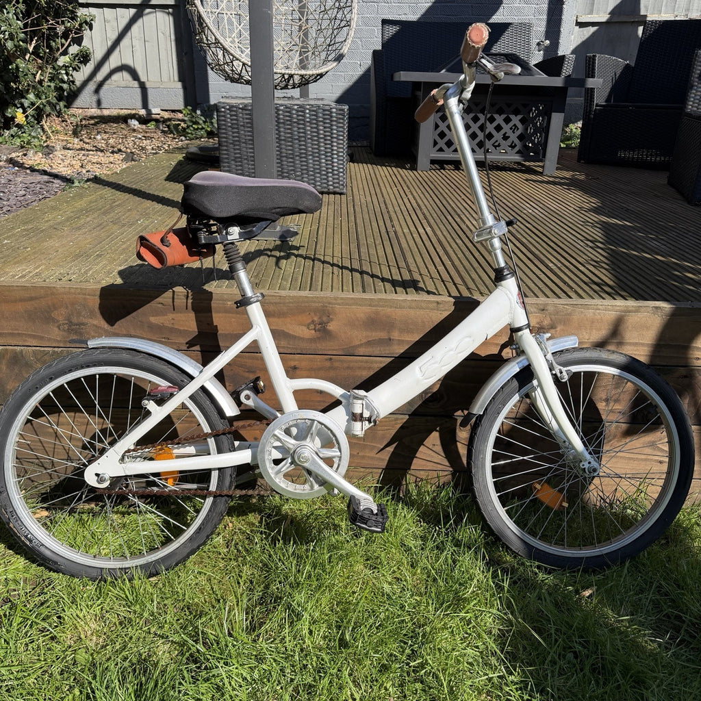 FIAT 500 Foldable Bicycle & Carry Bag White