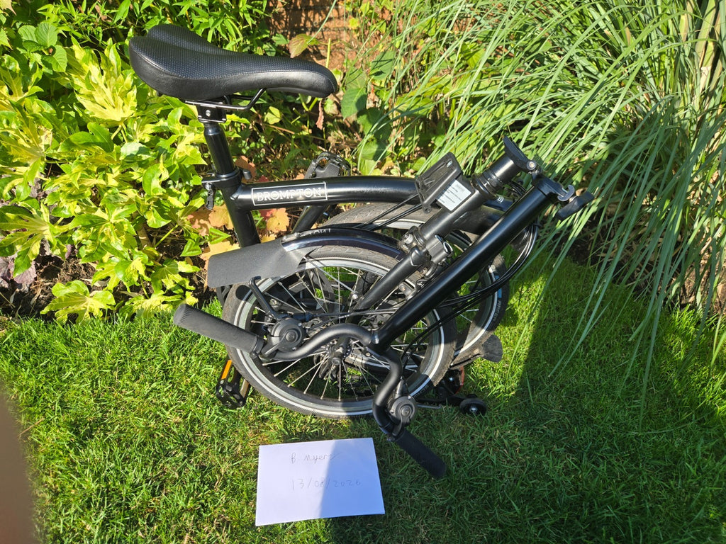 Brompton C Line Folding Bike 2025 16in, 6 speed