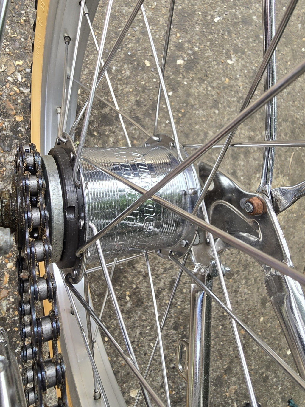 Dahon Vintage Stainless Steel Folding Bike