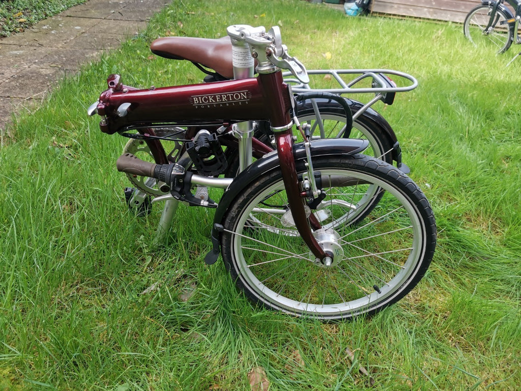 Bickerton Junction 1707 City Folding Bike 7 gears dynamo LED light