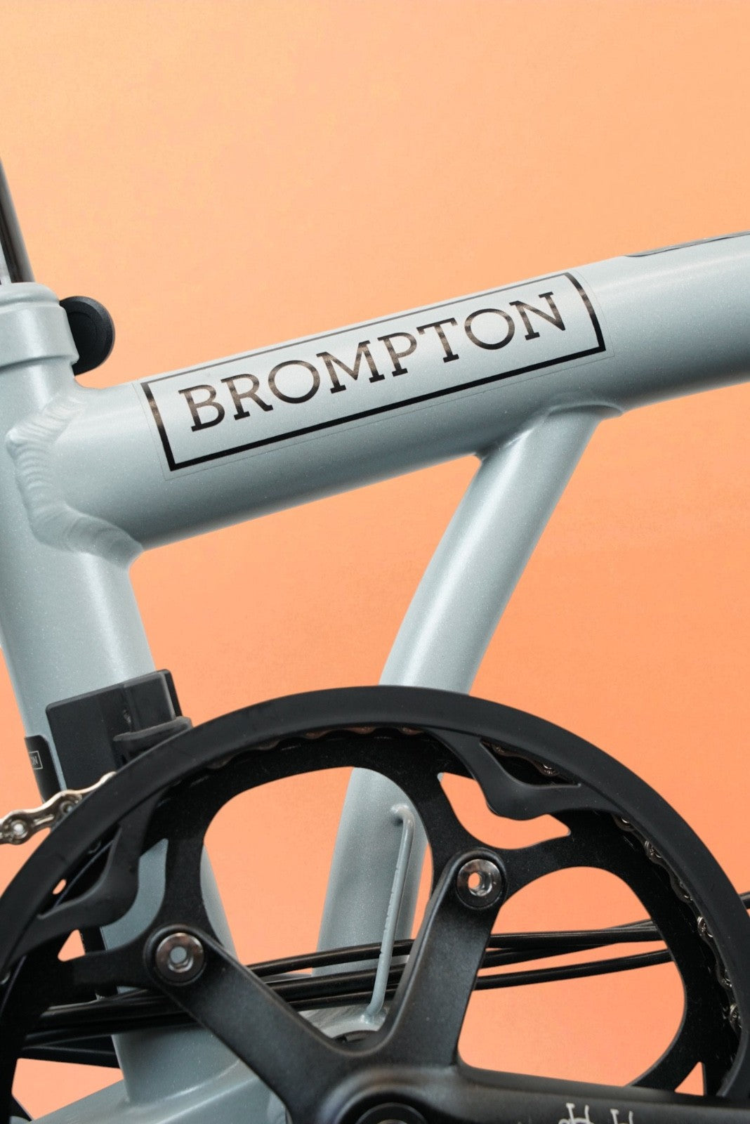 Brand New Brompton P Line Explore - 12 speed - Lunar Ice