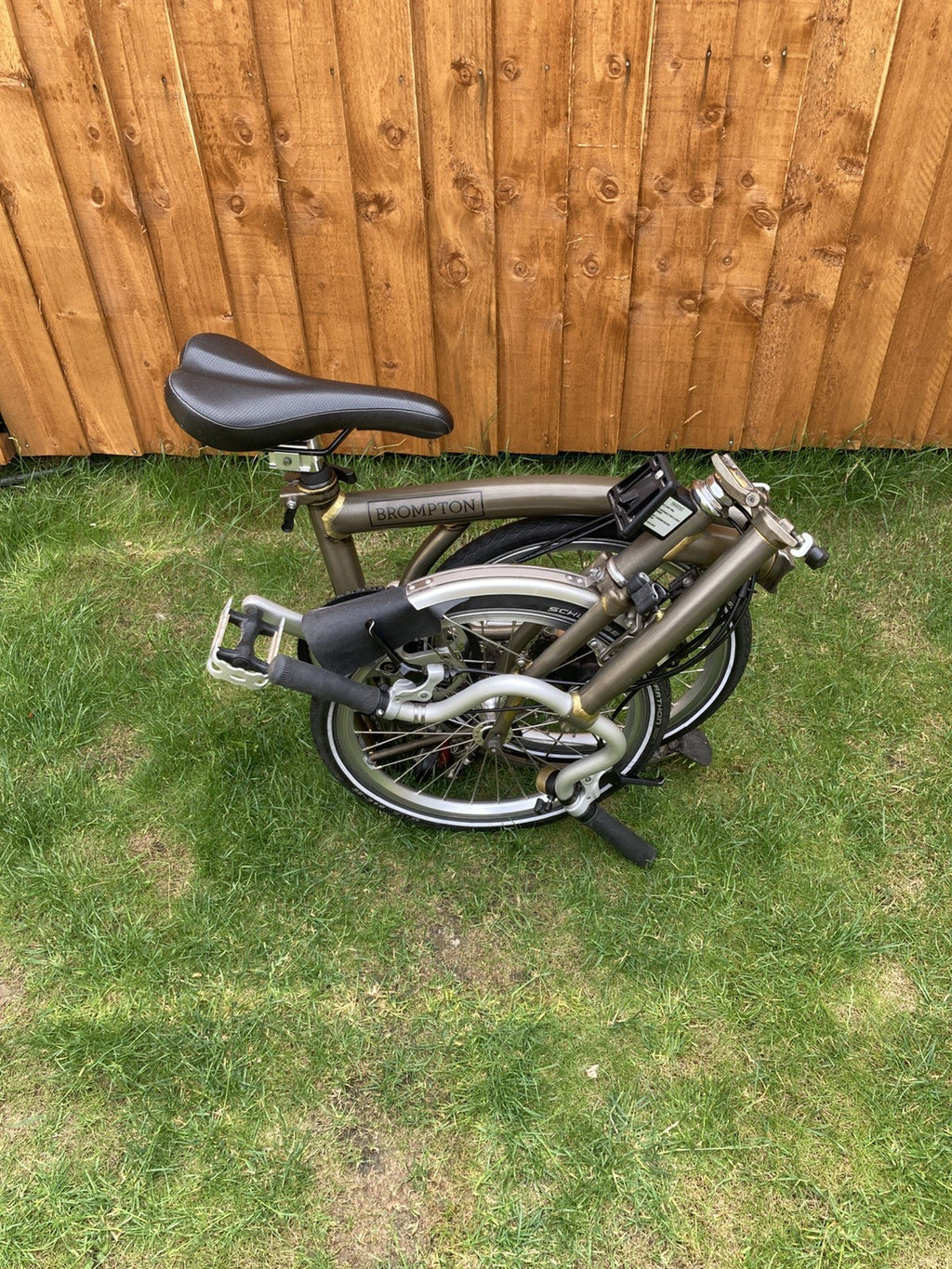 Brompton 3 Speed  Raw Lacquer Beautiful Condition M3L (now C Line)