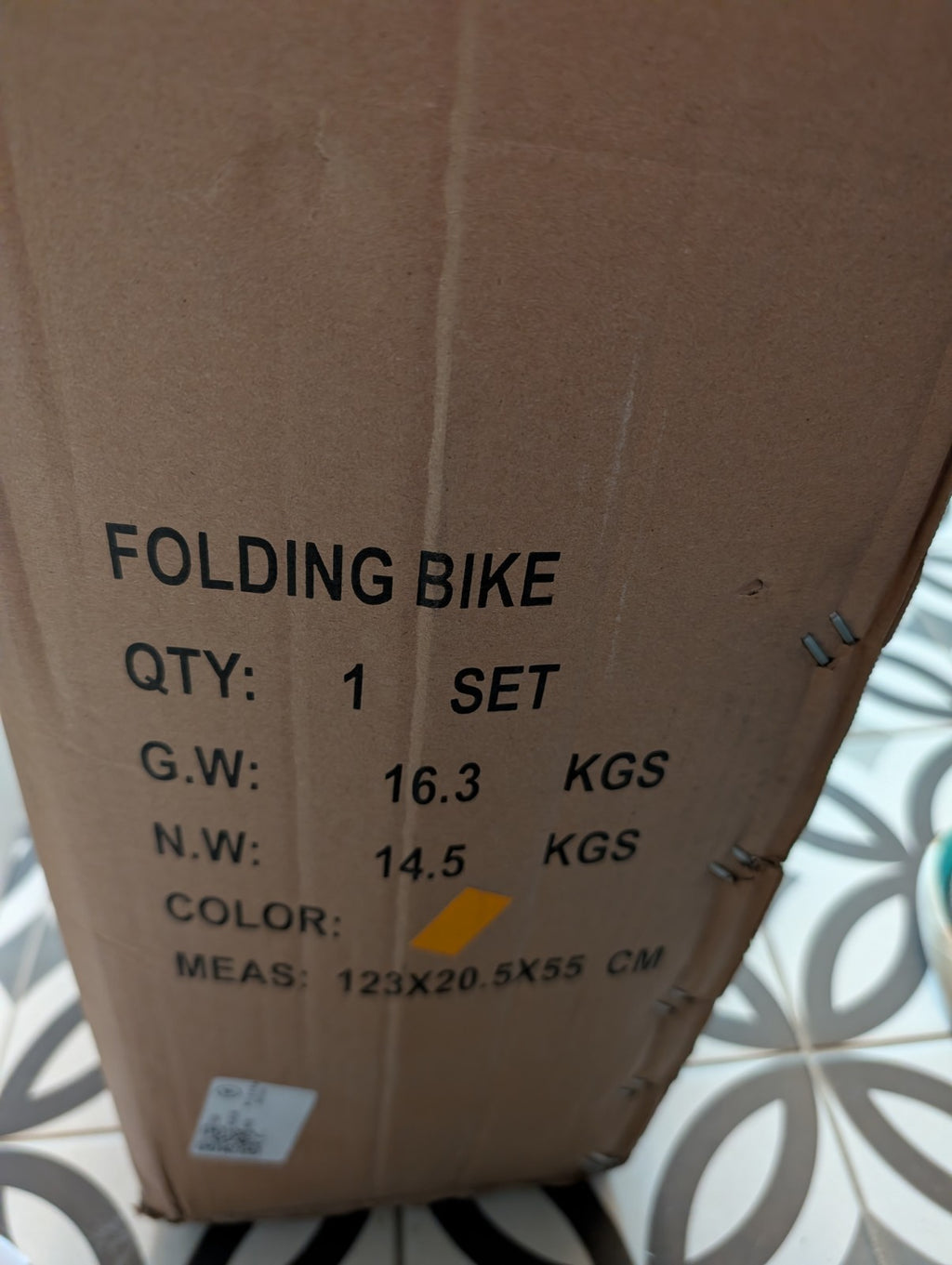 DeMarche folding Bicycle