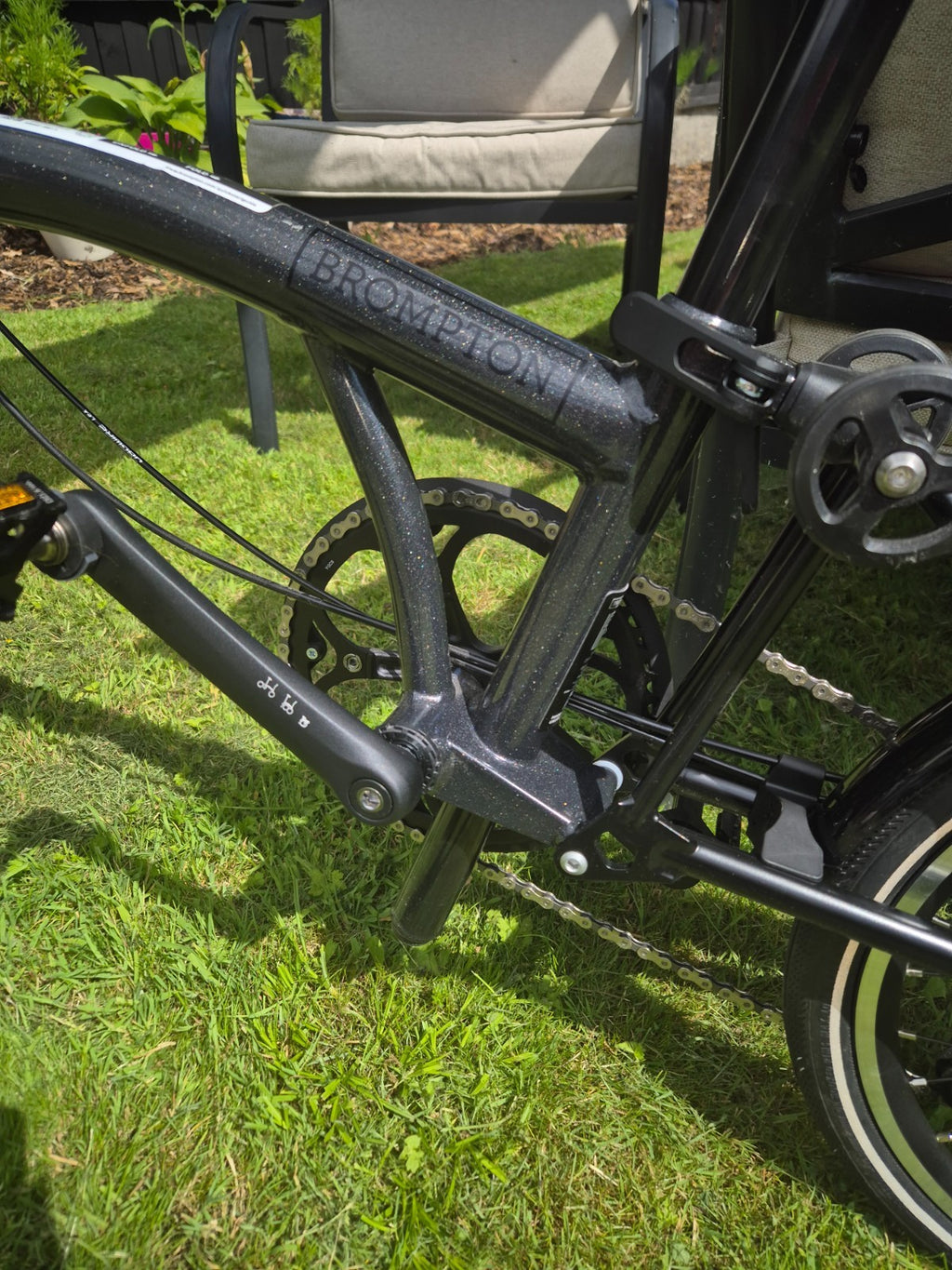 Brompton P Line 4-Speed - high Handlebar - Midnight Black - New