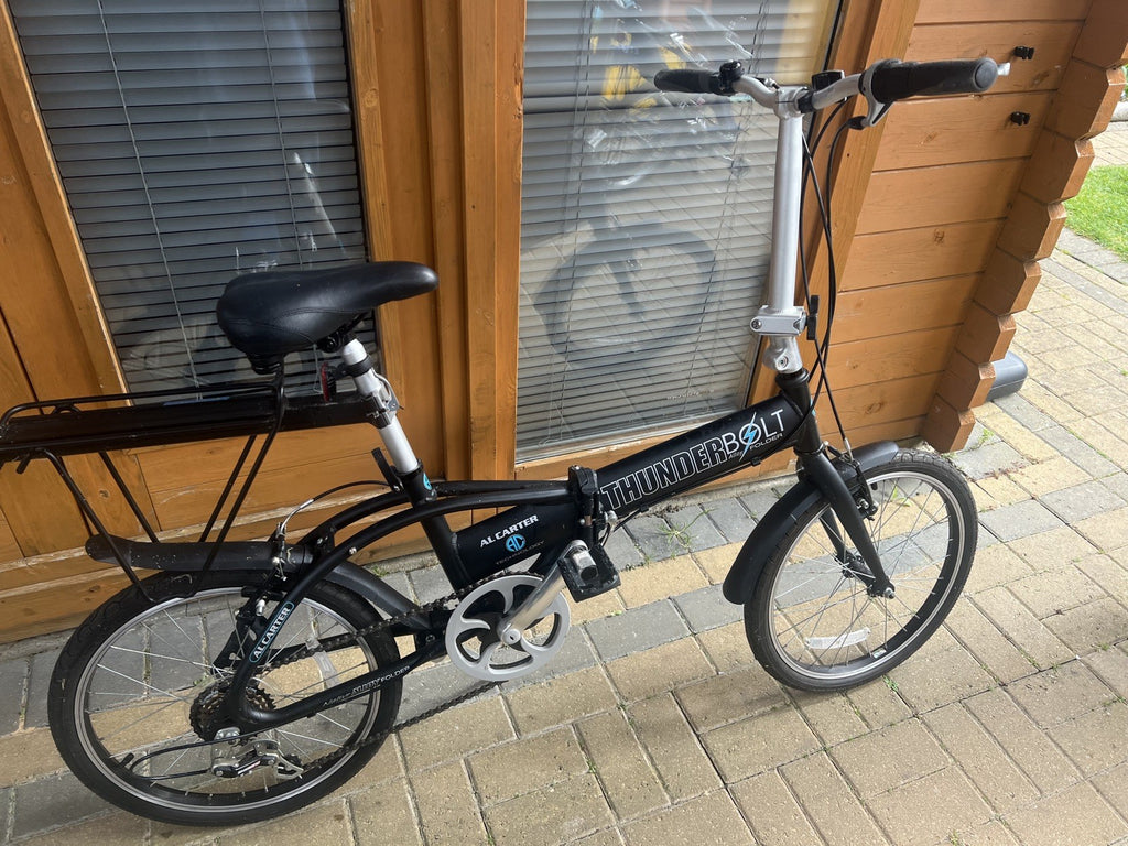 Al Carter Thunderbolt 20” Wheel Folding Bike, Aluminium Frame