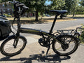 Carrera Crosscity E 20in Folding bike Black/Green collection Greenwich