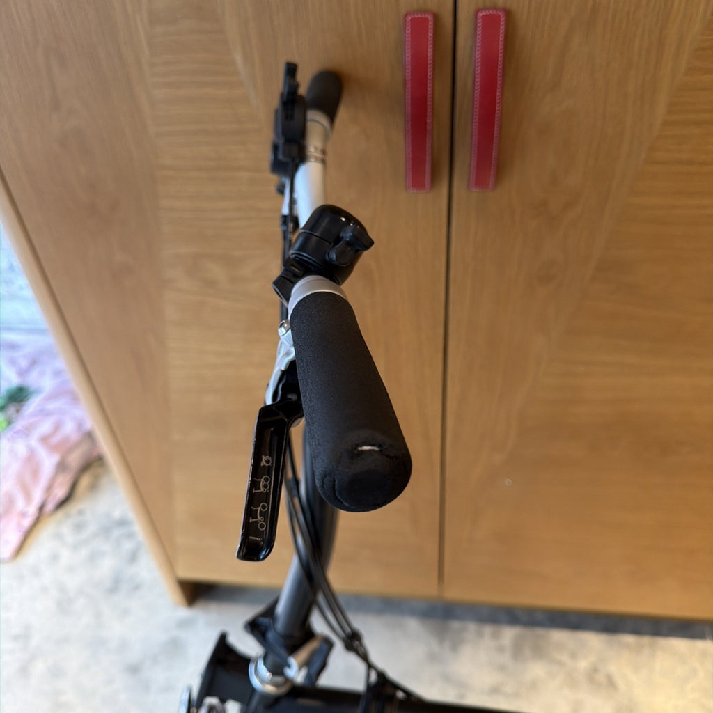 Brompton M3L folding bicycle in Satin Black - New Test Ridden Condition