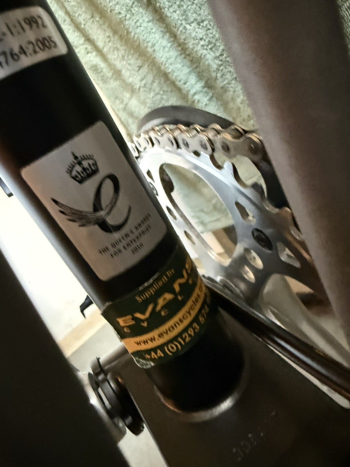Brompton S3L-X Superlight Titanium Ti Urban Low Folding Bicycle - Ridden once!