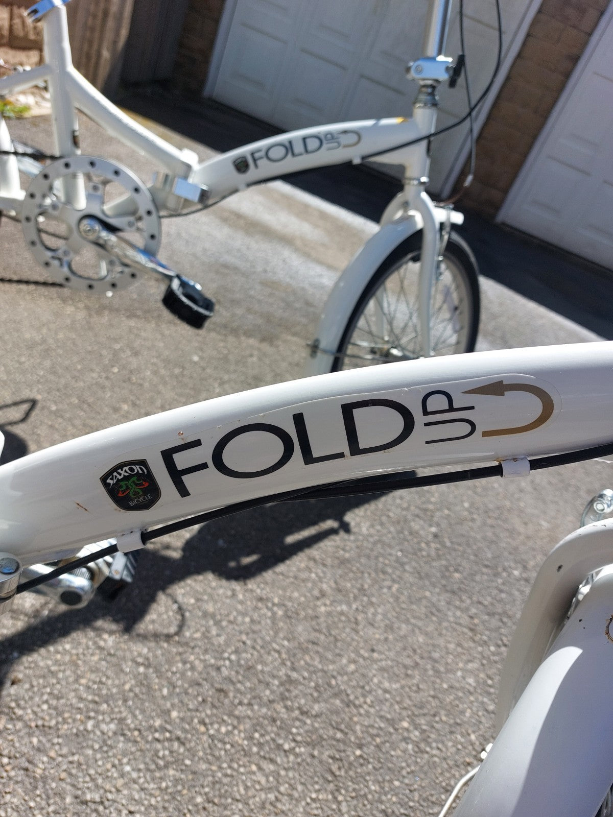 Two Saxon Folding Bikes.20 Inch Wheels