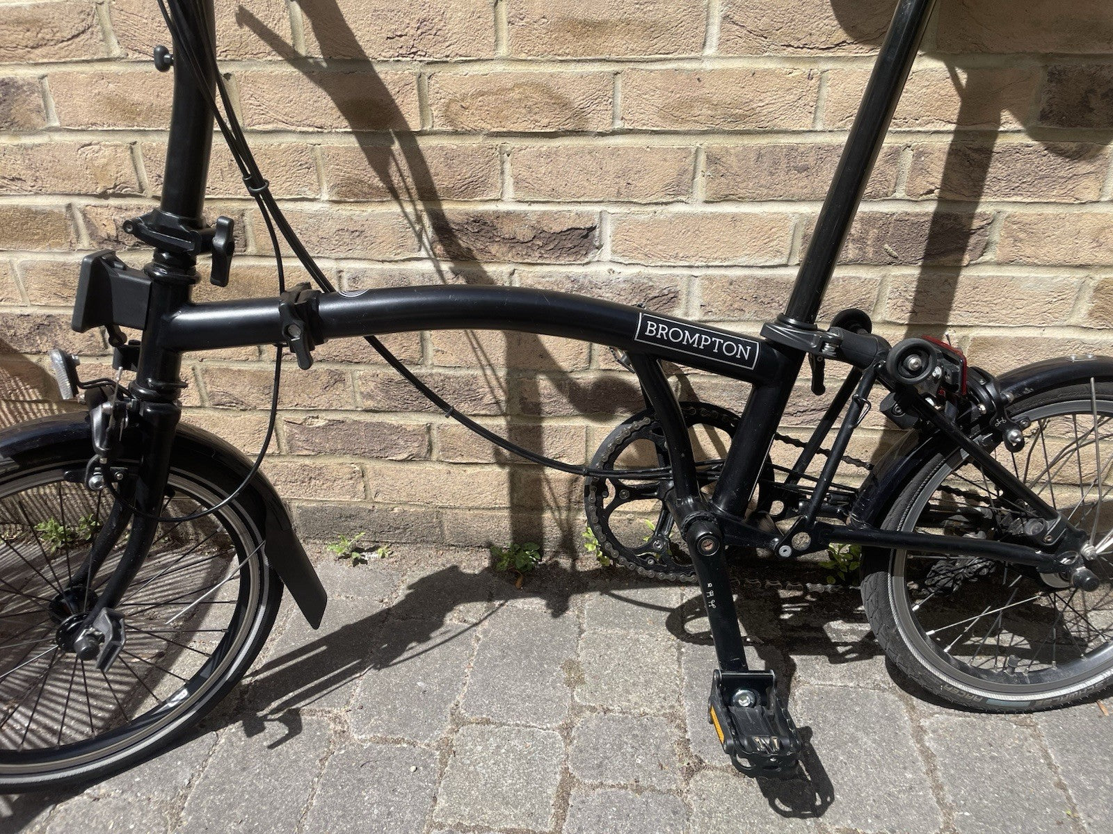 Brompton Folding Bike 6-Speed Black 2023 Model  Excellent Condition